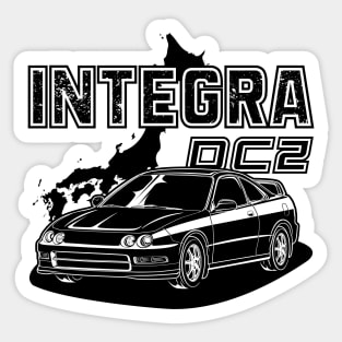 INTEGRA DC2 (Black Print) Sticker